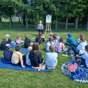 Czytanie na Polanie w Szkole Podstawowej w Kiełczewie