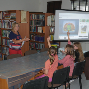 Podróż po mapie - Afryka / drugie wakacyjne zajęcia dla dzieci w bibliotece