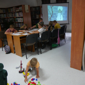 Wakacyjne spotkanie z dziećmi w bibliotece -Podróże po mapie -Indie