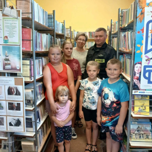 Podróż do Afryki-zajęcia wakacyjne w Filii Bibliotecznej w Prostyni